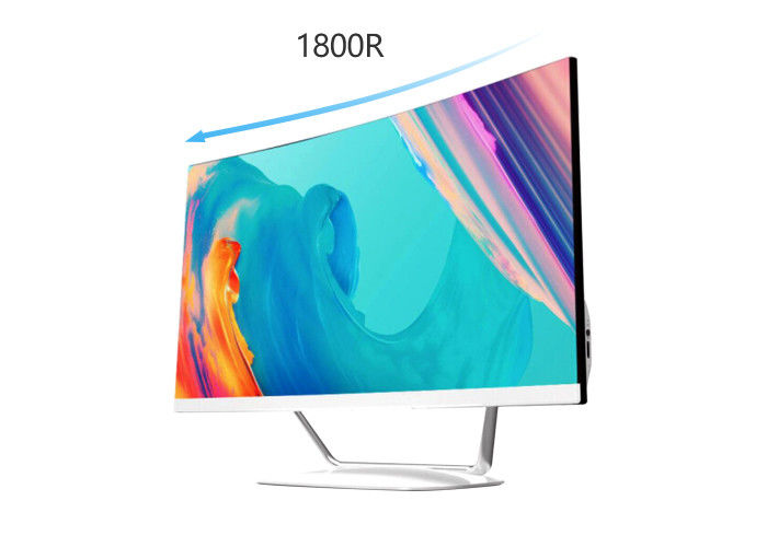 21.5inch Curved Screen All In One Computer R1800 Borderless Ultrathin
